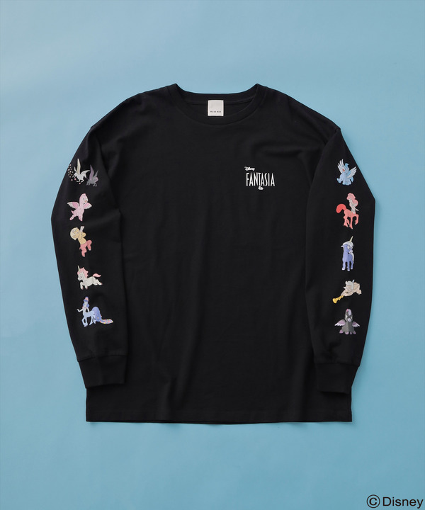 DISNEY FANTASIA/SLEEVE PRINT TOP　¥8,910(tax.inc)