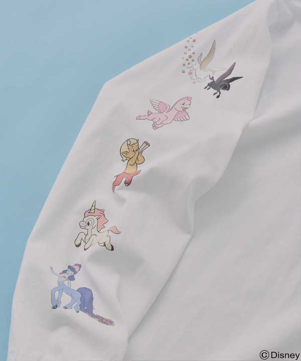 DISNEY FANTASIA/SLEEVE PRINT TOP　¥8,910(tax.inc)