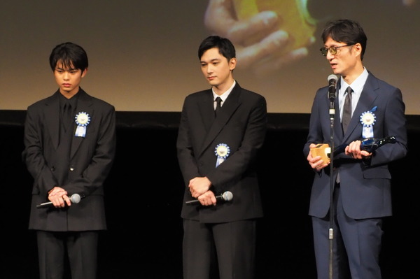 黒川想矢、吉沢亮、李相日監督／「第17回TAMA映画賞」授賞式