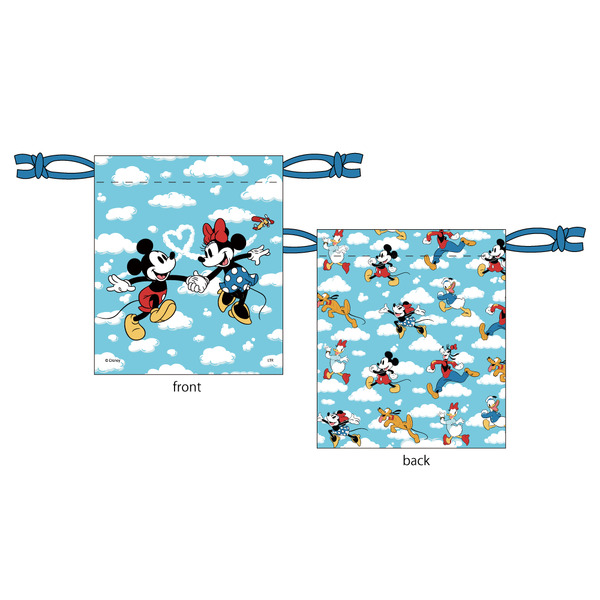 巾着　　税込1,540円「ミッキー＆フレンズ」OH MY CAFE MINI©Disney