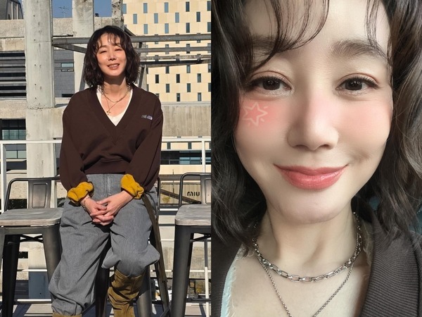 58歳女優キム・ソンリョンの若々しい近況…極上の美肌に“うっとり”【PHOTO】