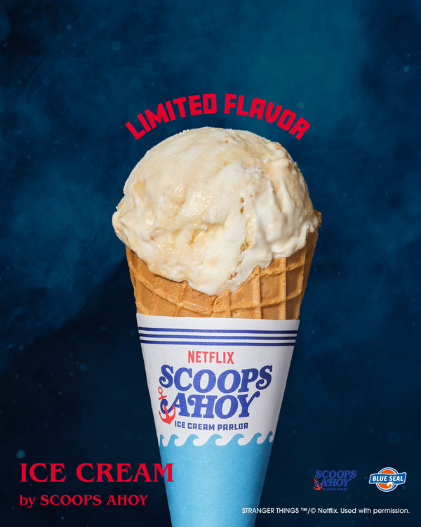 ICE CREAM／LIMITED FLAVOR「STRANGER BUTTERSCOTCH」¥770（税込）「VA | STRANGER THINGS HOUSE（ヴイエーストレンジャーシングスハウス）」