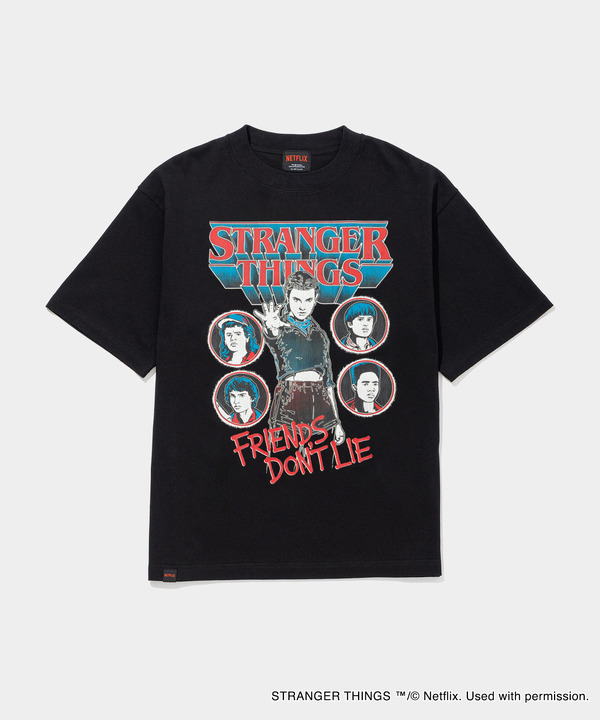 FRIENDS DON’T LIE TEE￥8,800（税込）SIZE：S-XL「VA | STRANGER THINGS HOUSE（ヴイエーストレンジャーシングスハウス）」