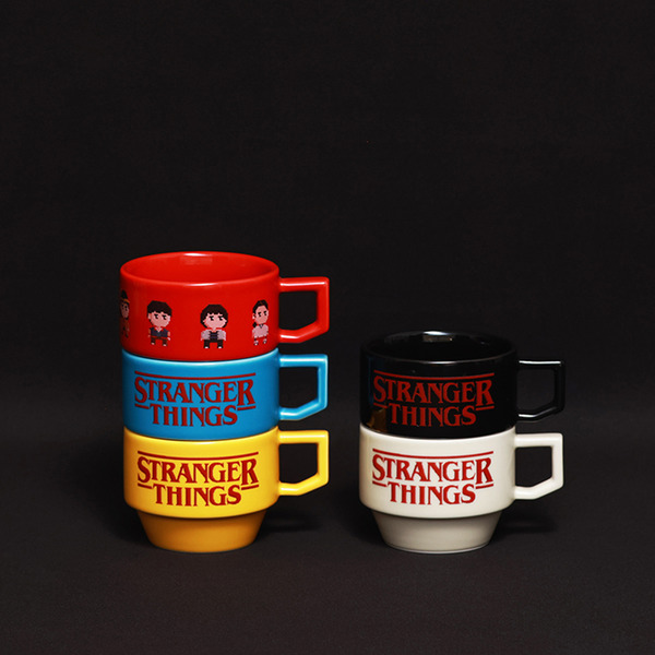 サイズ：φ8.5×H6.5cm / 210cc / 210g価　格：3,000円(3,300円)　Netflixシリーズ「ストレンジャー・シングス 未知の世界」× HASAMI8bitシリーズ