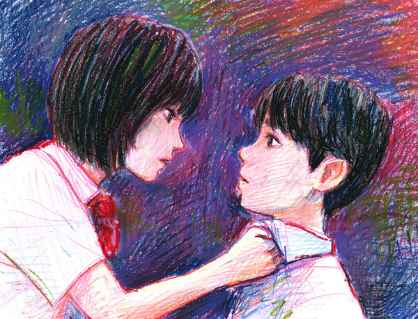 押見修造「惡の華」（講談社「別冊少年マガジン」所載）Ⓒ押見修造／講談社