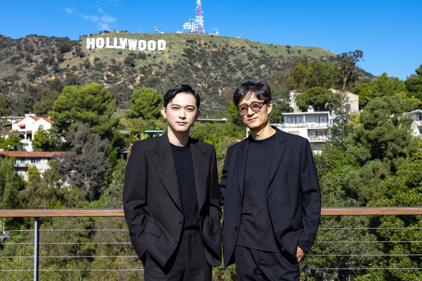 11/19ハリウッドサイン前　『国宝』©吉田修一／朝日新聞出版　©2025映画「国宝」製作委員会