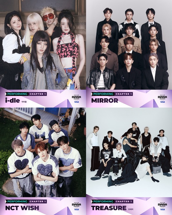 「2025 MAMA AWARDS」第二次ラインナップ　ⓒ CJ ENM Co., Ltd, All Rights Reserved