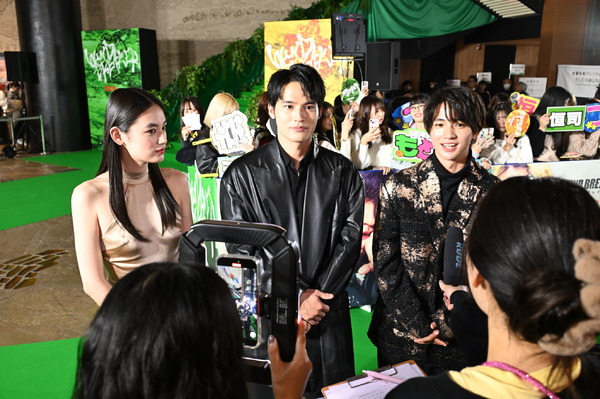 グリーンカーペット『WIND BREAKER／ウィンドブレイカー』完成披露　©にいさとる／講談社 ©2025「WIND BREAKER」製作委員会