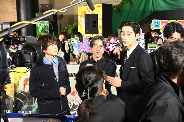 グリーンカーペット『WIND BREAKER／ウィンドブレイカー』完成披露　©にいさとる／講談社 ©2025「WIND BREAKER」製作委員会