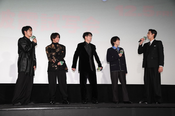 『WIND BREAKER／ウィンドブレイカー』完成披露　上映前舞台挨拶　©にいさとる／講談社 ©2025「WIND BREAKER」製作委員会