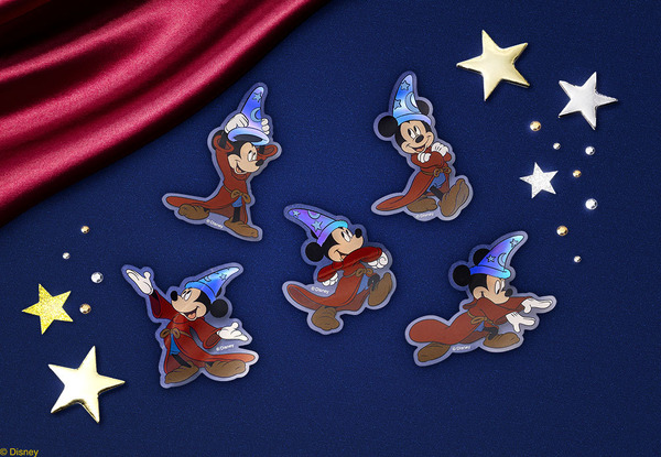 ファンタジア/ブロンドチョコレートサンド　8枚入付属　ホログラムオリジナルステッカー5種ランダム©Disney