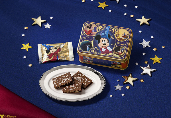 ファンタジア/ブロンドチョコレートサンド スペシャル缶(12枚入) 2,160円(本体価格2,000円)©Disney