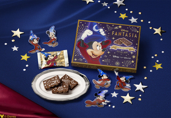 ファンタジア/ブロンドチョコレートサンド 8枚入 1,188円(本体価格1,100円)　©Disney
