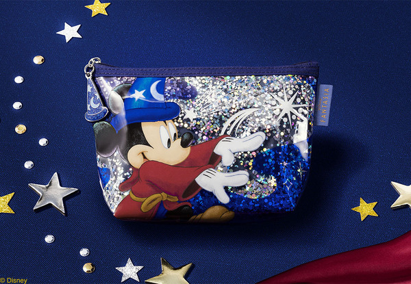 ファンタジア/クリアスパンコールポーチ　1,980円(本体価格1,800円)©Disney