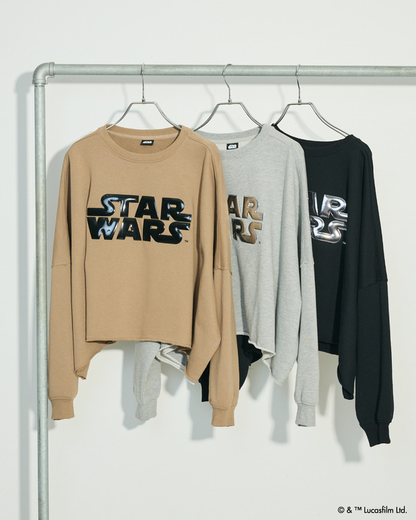 STAR WARS/メタルプリントスウェット　￥5,990