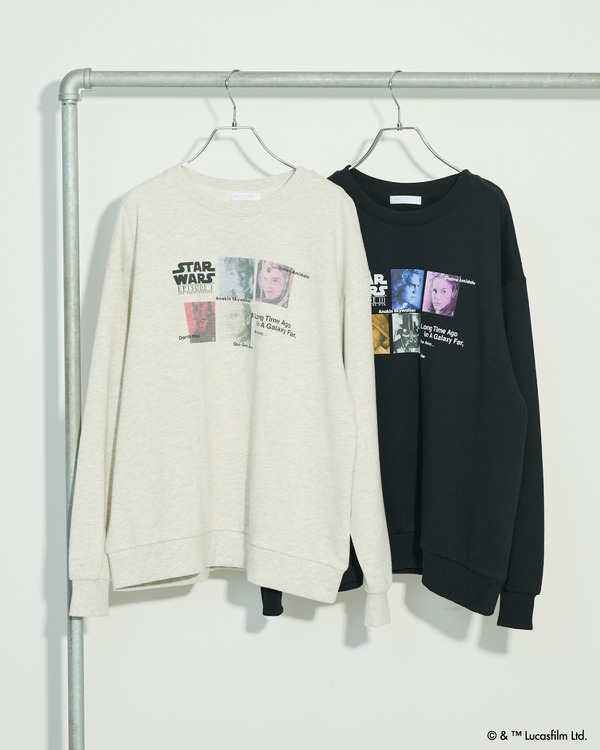 STAR WARS/プリントスウェット　￥4,990