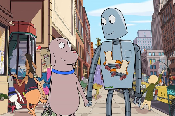 『ロボット・ドリームズ』© 2023 Arcadia Motion Pictures S.L., Lokiz Films A.I.E., Noodles Production SARL, Les Films du Worso SARL