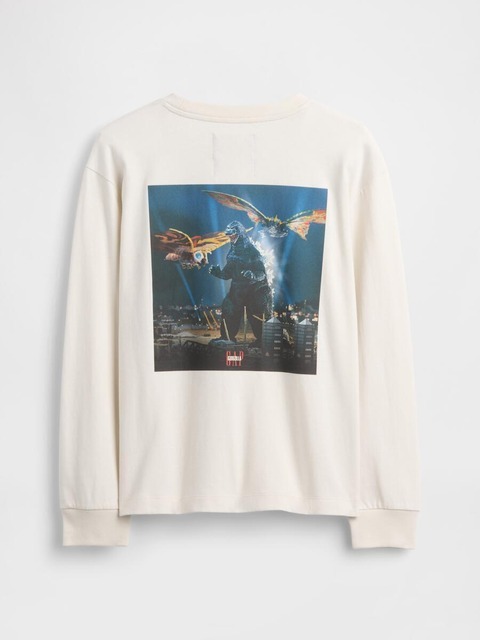 ゴジラ グラフィック GAPロゴ Tシャツ　5,990円 (税込み)