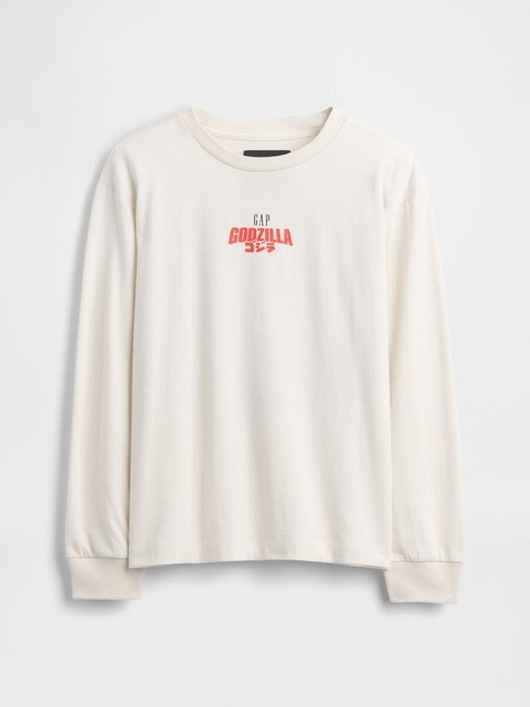 ゴジラ グラフィック GAPロゴ Tシャツ　5,990円 (税込み)