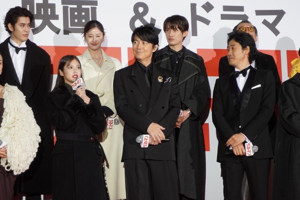 福山雅治、大泉洋、今田美桜、寛一郎、松本若菜、吉田鋼太郎、向井康二『映画ラストマン -FIRST LOVE-』