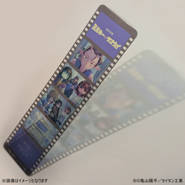 映画フィルム風クリアカード