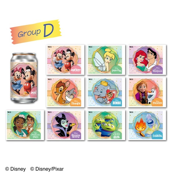 『Disney THE MARKET』イベント限定ステッカー付きドリンク10種が登場