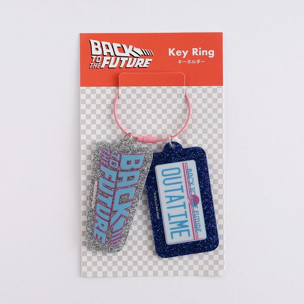 2連アクリルキーホルダー　ナンバープレート