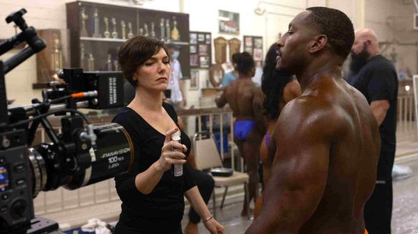 『ボディビルダー』メイキング写真 ©2023 LAMF Magazine Dreams LLC All Rights Reserved.