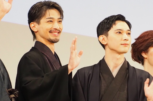 横浜流星、吉沢亮／『国宝』歌舞伎座大晦日特別上映会