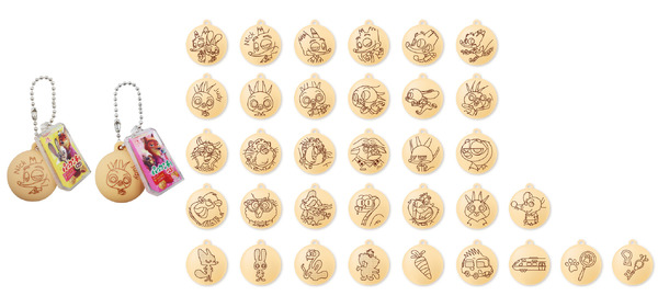 「ズートピア２×パックンチョ」 プライズゲーム用景品／ズートピア2　パックンチョフィギュアキーチェーン　全34種