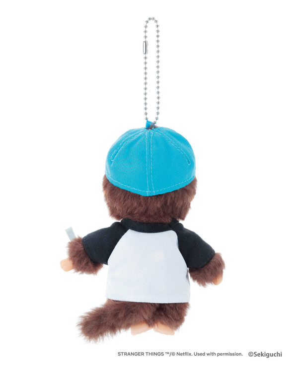 モンチッチ×ストレンジャー・シングス　モンチッチ　キーチェーン（ヘルファイア・クラブ）