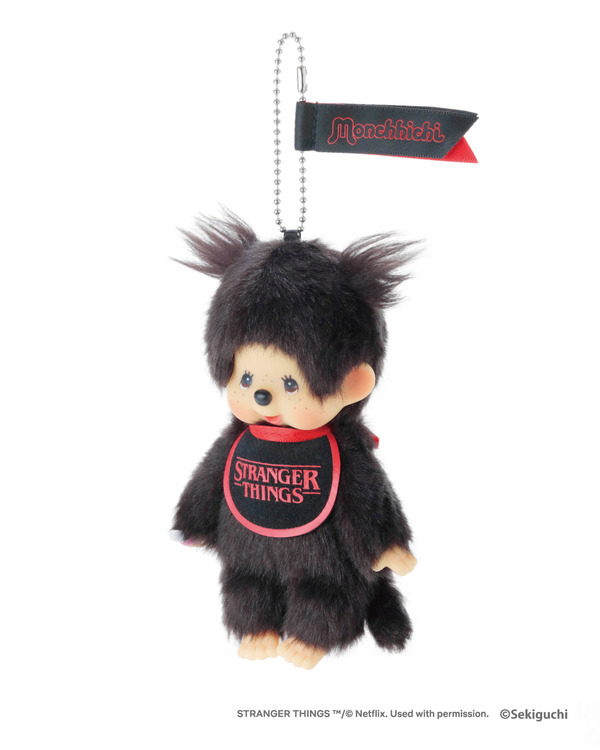 モンチッチ×ストレンジャー・シングス　モンチッチ　キーチェーン（スタイ）