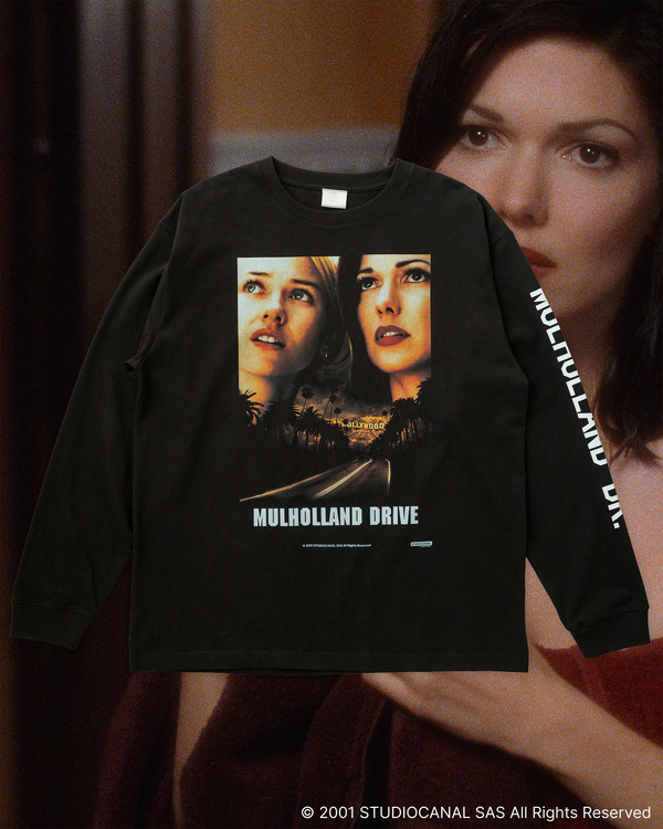 『マルホランド・ドライブ』ロングスリーブTシャツ　ブラック© 2001 STUDIOCANAL SAS All Rights Reserved