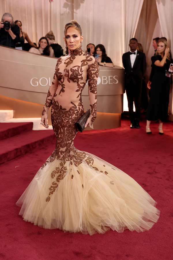 ジェニファー・ロペス　第83回ゴールデングローブ賞授賞式、レッドカーペット　Photo by Frazer Harrison/WireImage