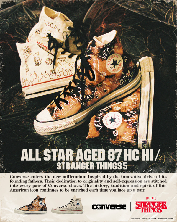 ALL STAR AGED 87 HC HI / STRANGER THINGS 5　価格：16,500円（税込）