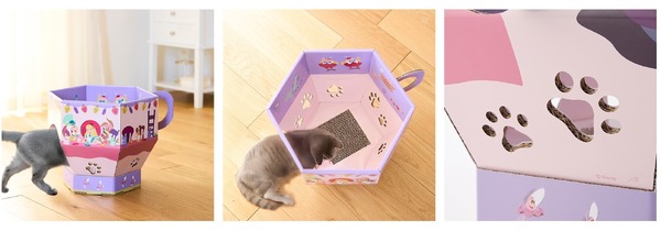 「ティーカップ型の猫の爪とぎ」5,990円（税込）