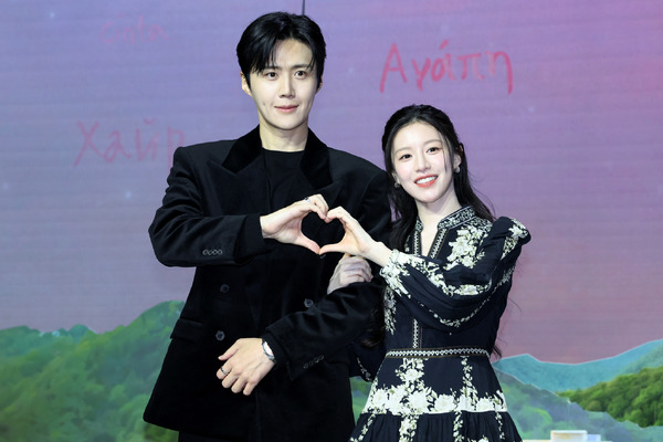 キム・ソンホとコ・ユンジョン　Photo by Han Myung-Gu/Getty Images