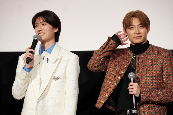 山中柔太朗、高松アロハ／『純愛上等！』完成披露上映会