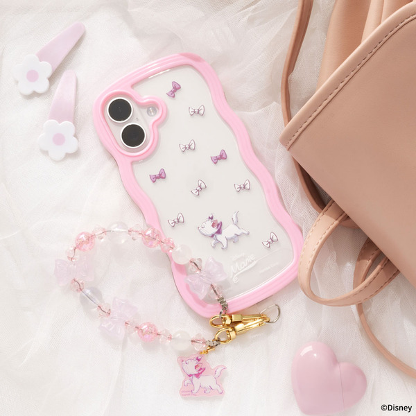 ディズニーキャラクター ビーズハンドストラップ「マリー」