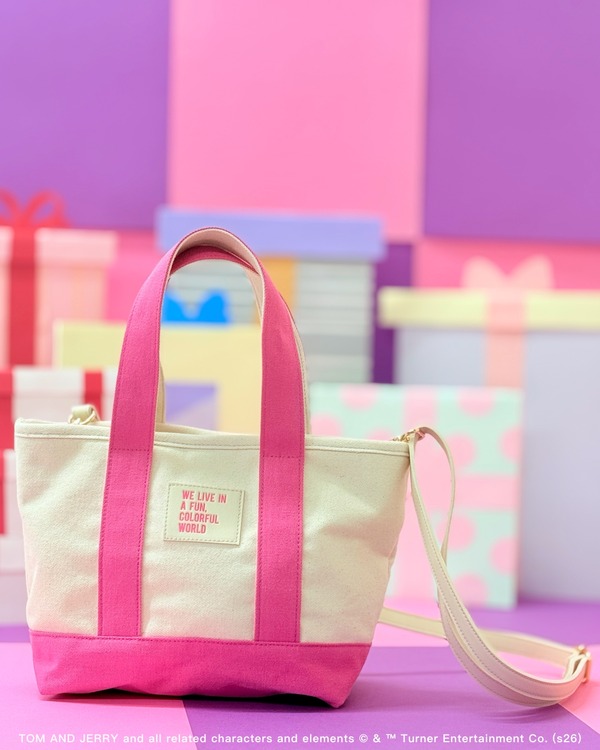 TOM and JERRY × Flapper描き下ろしイラスト トートバッグ¥4,400（税込）