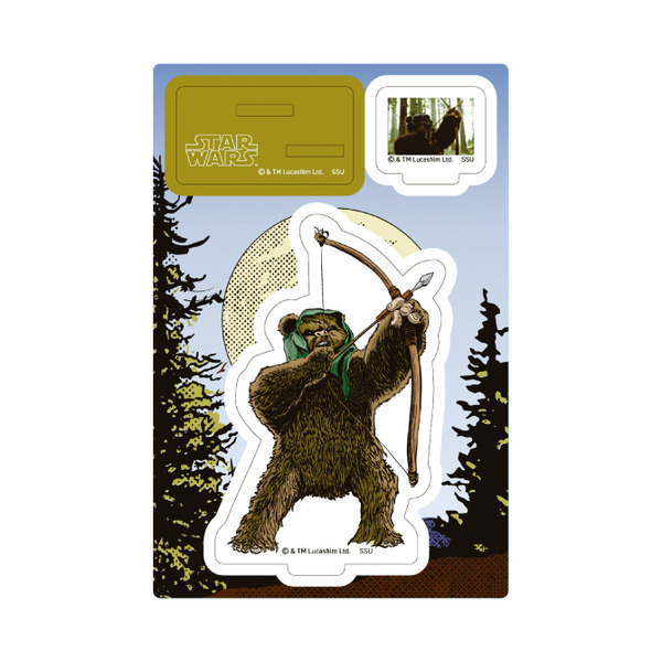 F賞：アクリルスタンド【全4種】／© & ™ Lucasfilm Ltd.