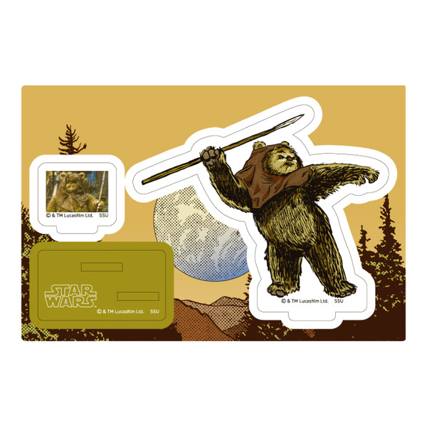 F賞：アクリルスタンド【全4種】／© & ™ Lucasfilm Ltd.