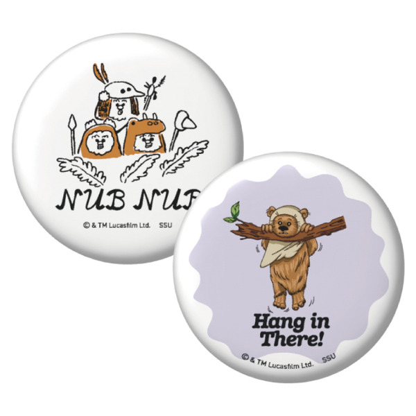 I賞：缶バッジセット【全7種】／© & ™ Lucasfilm Ltd.