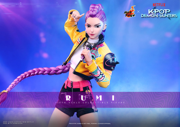 『KPOPガールズ! デーモン・ハンターズ』1/6スケールフィギュア　KPop Demon Hunters TM/© Netflix. Used with permission