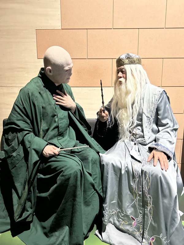 ヴォルデモートと仲良く談話！？／投稿主さん提供