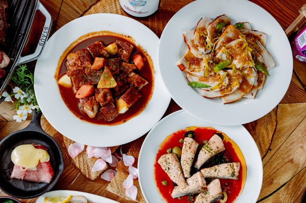 「桜・グランピングブッフェ」ビストロフレンチメニュー