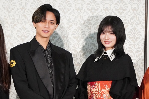 永瀬廉、吉川愛『鬼の花嫁』製作報告会見