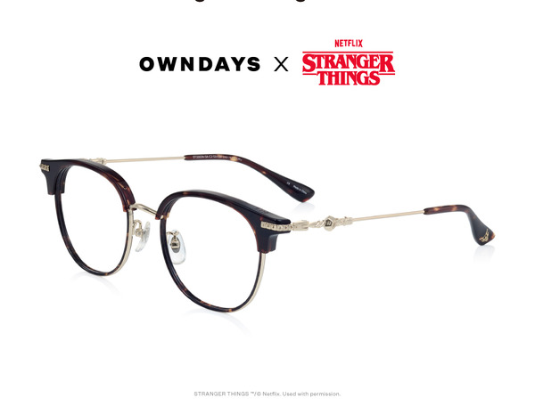 ST2003X-5A／OWNDAYS × Stranger Things