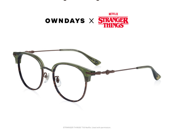 ST2003X-5A／OWNDAYS × Stranger Things