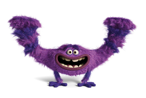 アート(声:姫野惠二)『モンスターズ・ユニバーシティ』© 2013 Disney Enterprises, Inc. / Pixar
